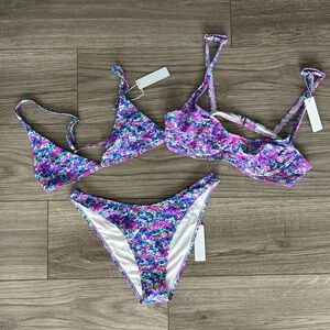 NWT Bright Swimwear Bikini Bundle in flashdance color